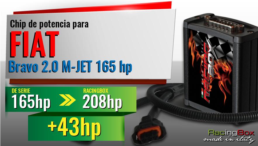 Chip de potencia Fiat Bravo 2.0 M-JET 165 hp aumento de potencia