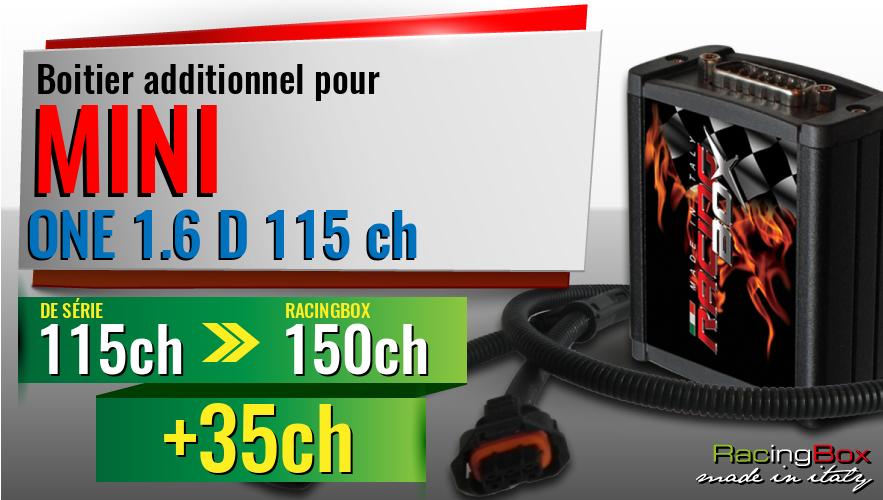 Boitier additionnel Mini ONE 1.6 D 115 ch augmentation de puissance