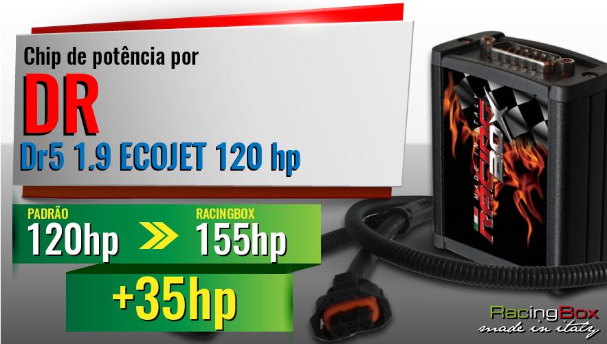 Chip de potência Dr Dr5 1.9 ECOJET 120 hp aumento de potência