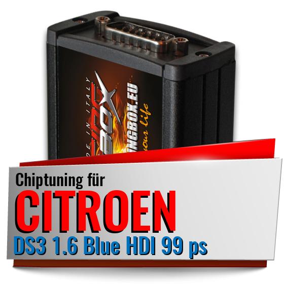 Chiptuning Citroen DS3 1.6 Blue HDI 99 ps