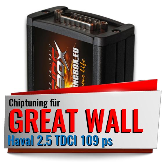 Chiptuning Great Wall Haval 2.5 TDCI 109 ps