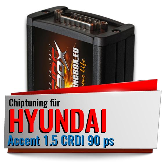 Chiptuning Hyundai Accent 1.5 CRDI 90 ps