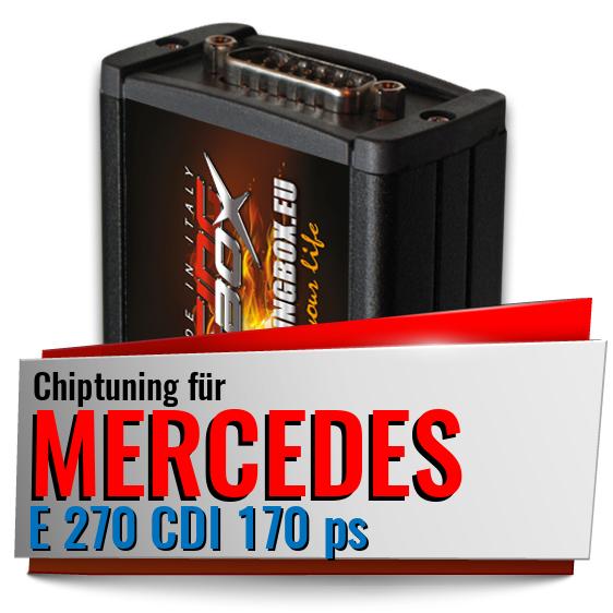 Chiptuning Mercedes E 270 CDI 170 ps