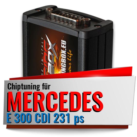 Chiptuning Mercedes E 300 CDI 231 ps