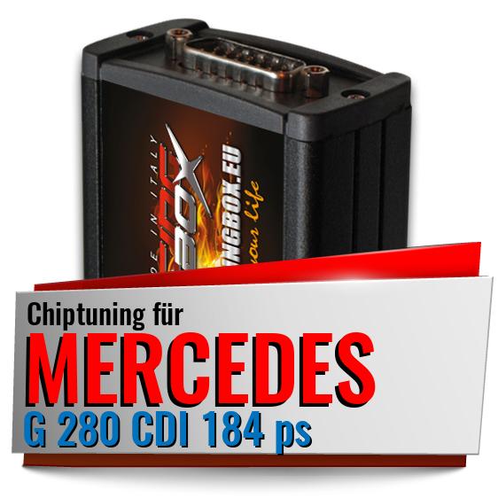 Chiptuning Mercedes G 280 CDI 184 ps