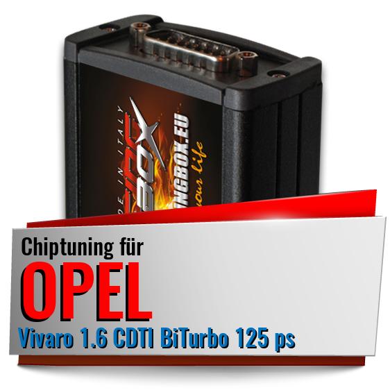 Chiptuning Opel Vivaro 1.6 CDTI BiTurbo 125 ps