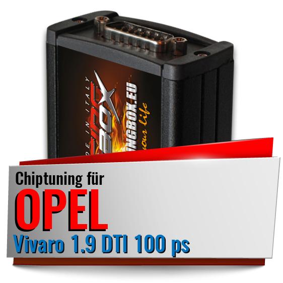 Chiptuning Opel Vivaro 1.9 DTI 100 ps