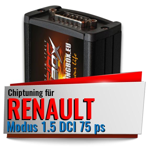 Chiptuning Renault Modus 1.5 DCI 75 ps