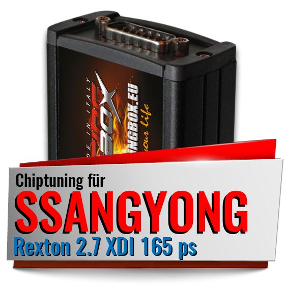 Chiptuning Ssangyong Rexton 2.7 XDI 165 ps