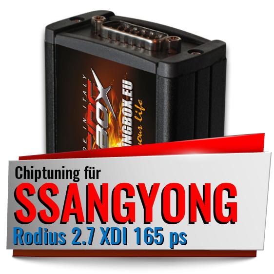 Chiptuning Ssangyong Rodius 2.7 XDI 165 ps