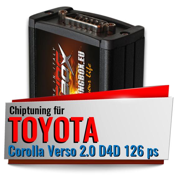 Chiptuning Toyota Corolla Verso 2.0 D4D 126 ps