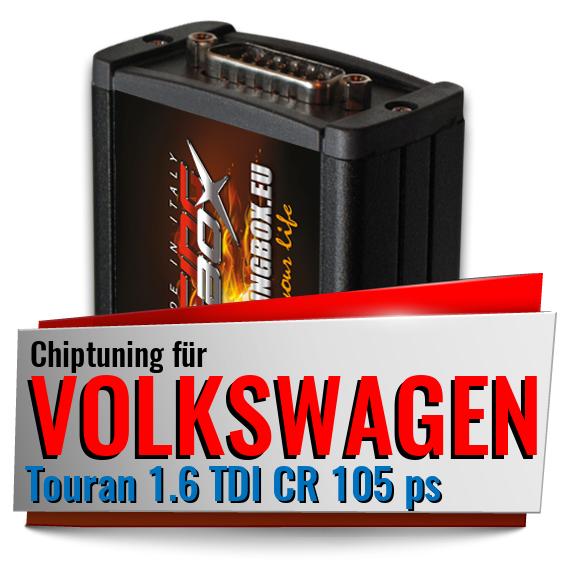 Chiptuning Volkswagen Touran 1.6 TDI CR 105 ps