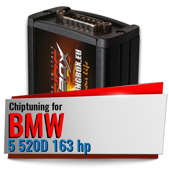 Chiptuning Bmw 5 520D 163 hp