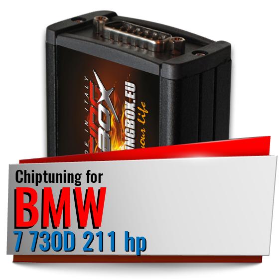 Chiptuning Bmw 7 730D 211 hp