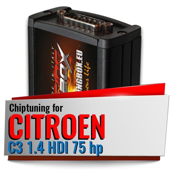 Chiptuning Citroen C3 1.4 HDI 75 hp