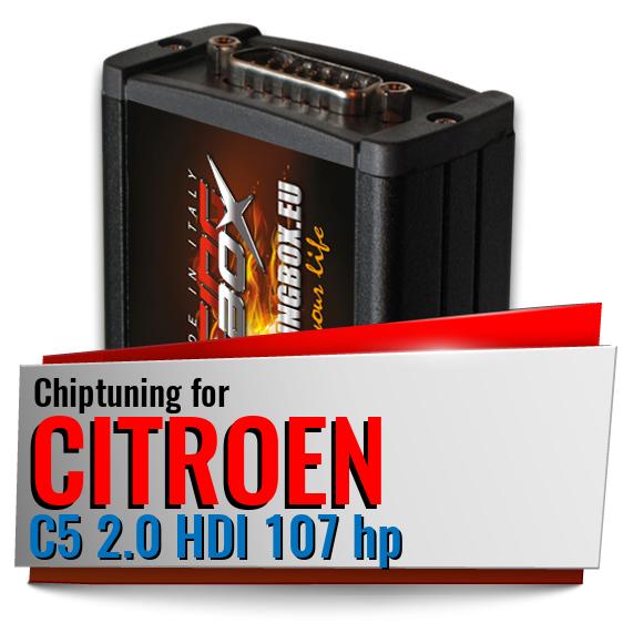 Chiptuning Citroen C5 2.0 HDI 107 hp