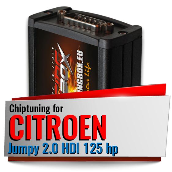 Chiptuning Citroen Jumpy 2.0 HDI 125 hp