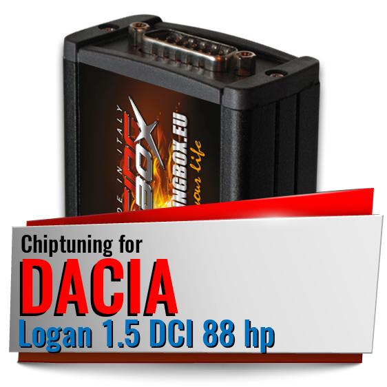 Chiptuning Dacia Logan 1.5 DCI 88 hp