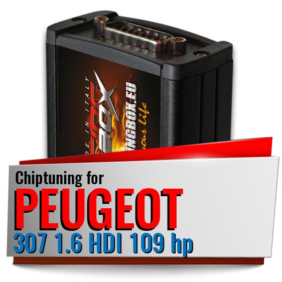Chiptuning Peugeot 307 1.6 HDI 109 hp for common rail engine
