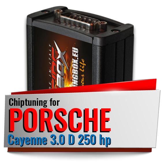 Chiptuning Porsche Cayenne 3.0 D 250 hp