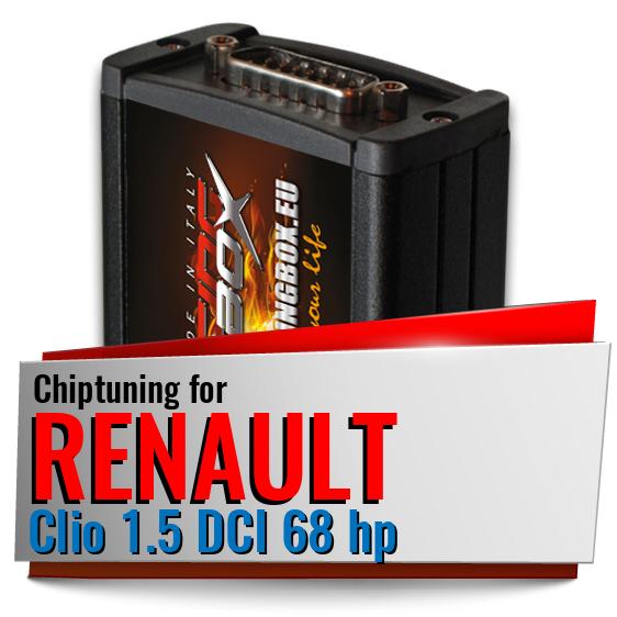 Chiptuning Renault Clio 1.5 DCI 68 hp