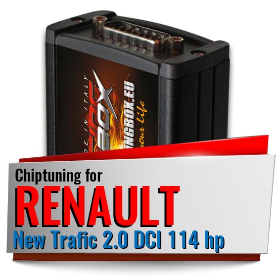 Chiptuning Renault New Trafic 2.0 DCI 114 hp