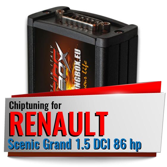 Chiptuning Renault Scenic Grand 1.5 DCI 86 hp