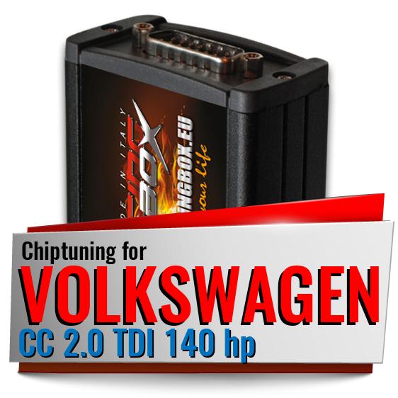 Chiptuning Volkswagen CC 2.0 TDI 140 hp