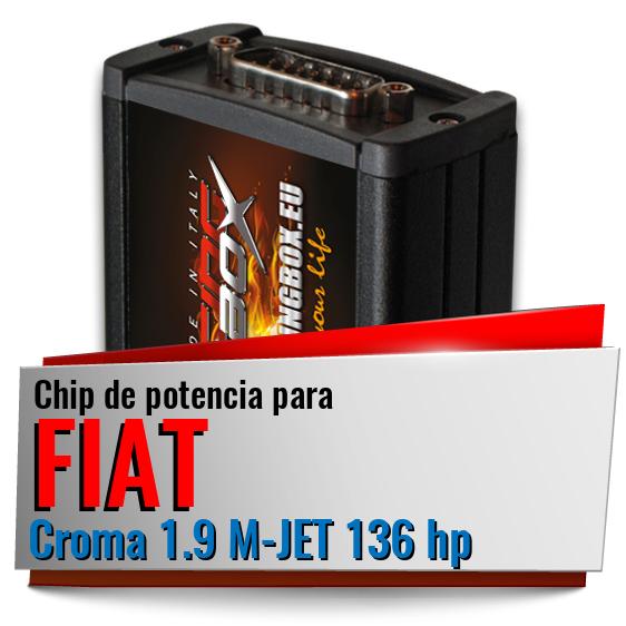 Chip de potencia Fiat Croma 1.9 M-JET 136 hp