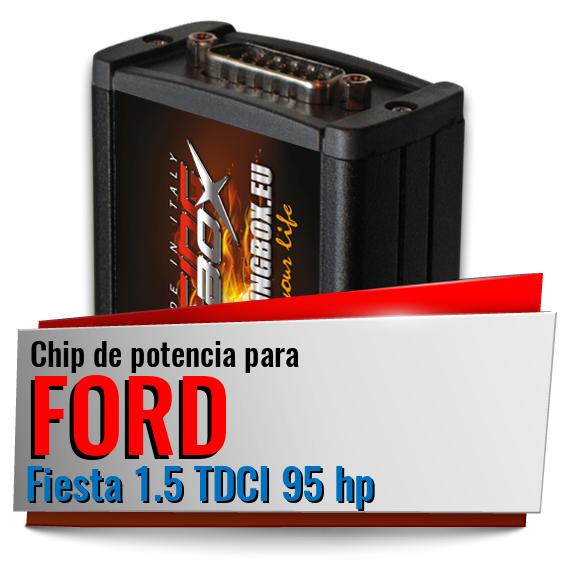 Chip de potencia Ford Fiesta 1.5 TDCI 95 hp