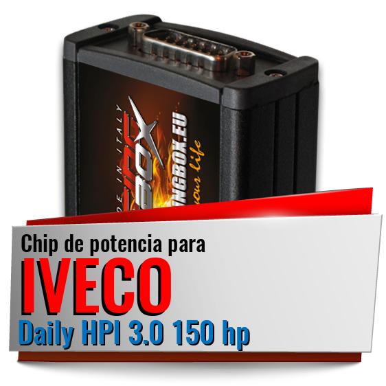 Chip de potencia Iveco Daily HPI 3.0 150 hp