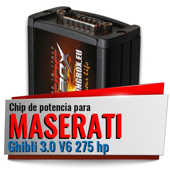 Chip de potencia Maserati Ghibli 3.0 V6 275 hp