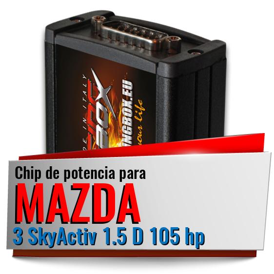 Chip de potencia Mazda 3 SkyActiv 1.5 D 105 hp