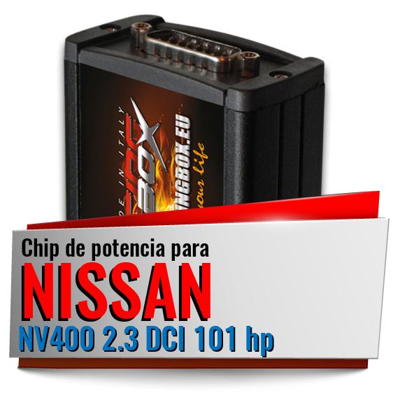 Chip de potencia Nissan NV400 2.3 DCI 101 hp