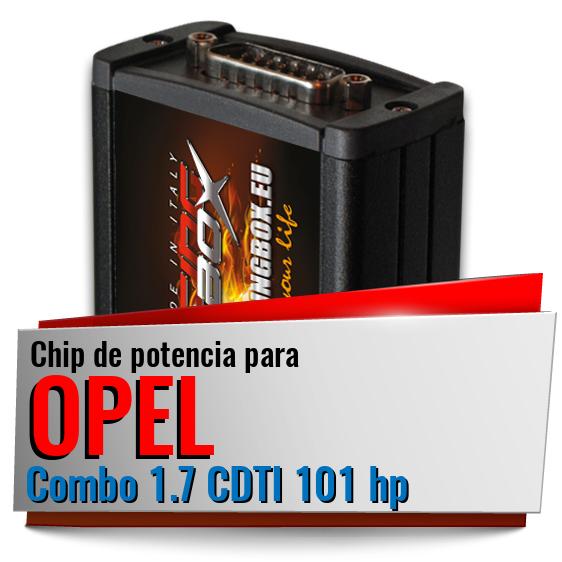 Chip de potencia Opel Combo 1.7 CDTI 101 hp