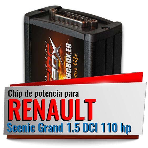 Chip de potencia Renault Scenic Grand 1.5 DCI 110 hp