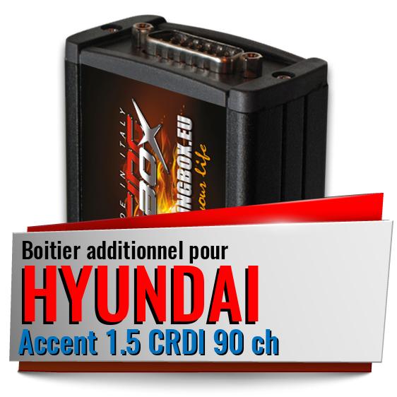 Boitier additionnel Hyundai Accent 1.5 CRDI 90 ch