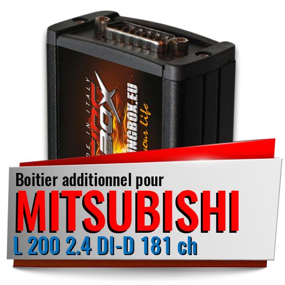 Boitier additionnel Mitsubishi L 200 2.4 DI-D 181 ch