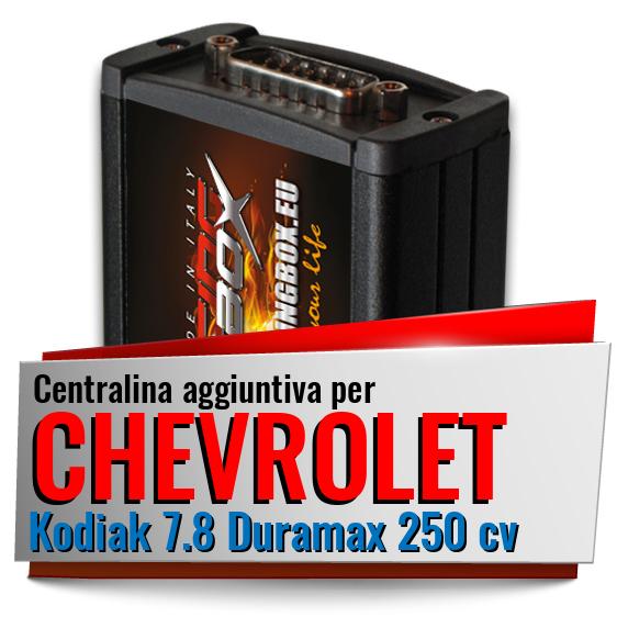 Centralina aggiuntiva Chevrolet Kodiak 7.8 Duramax 250 cv