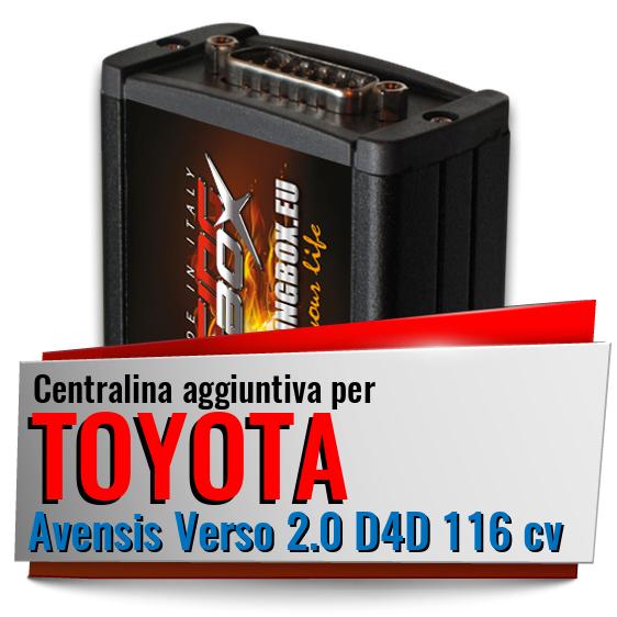 Centralina aggiuntiva Toyota Avensis Verso 2.0 D4D 116 cv