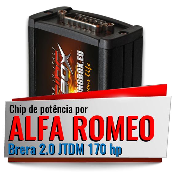 Chip de potência Alfa Romeo Brera 2.0 JTDM 170 hp