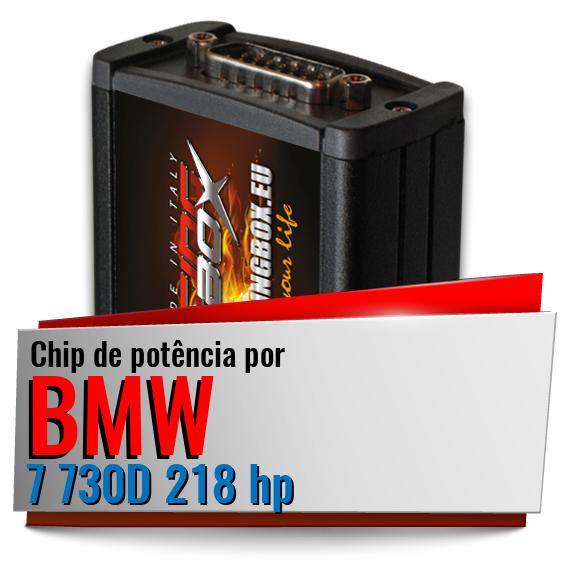 Chip de potência Bmw 7 730D 218 hp