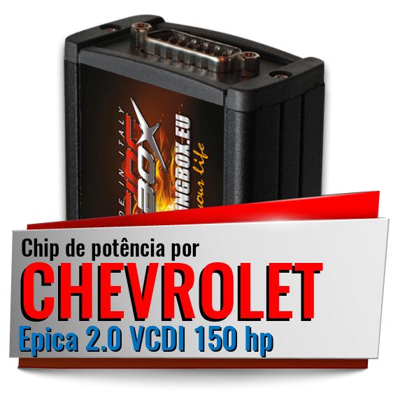 Chip de potência Chevrolet Epica 2.0 VCDI 150 hp