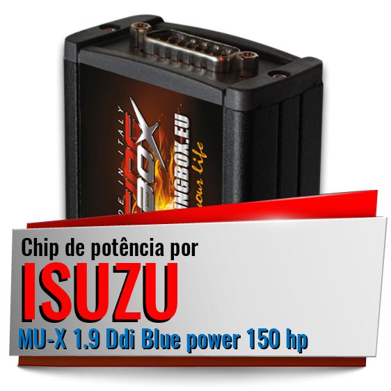 Chip de potência Isuzu MU-X 1.9 Ddi Blue power 150 hp