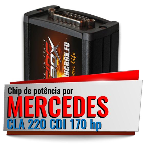 Chip de potência Mercedes CLA 220 CDI 170 hp