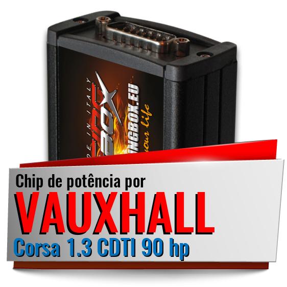 Chip de potência Vauxhall Corsa 1.3 CDTI 90 hp